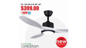ACORN Ceiling Fans 42 inch 48 Inch Ceiling Fan With Light Smart Fan DC Fan 6 Speed with Remote Control Kitchen Fan For Bedroom Living Room Balcony Home Household Silent Dinning room strong wind Cool ampm DC-168
