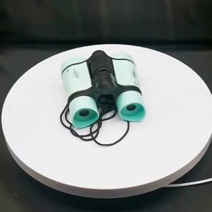 Adjustable magnification 4x30 Childrens telescope Color rubber handle non-slip toy binoculars