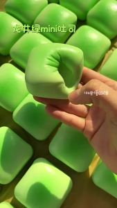 Schylling | Simulated mini toast slowly rising decompression toy soft squeeze release squeeze music adult sensory soothing toy