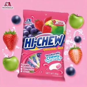 โมรินากกะ HI-CHEW ไฮ-ชิว ลูกอม เคี้ยวหนึบ รสผลไม้ รสโคล่า รสโยเกิร์ต แบบถุง 90-80 กรัม ลูกอมโมรินากะ ลูกอม โมรินากะ - Lazada