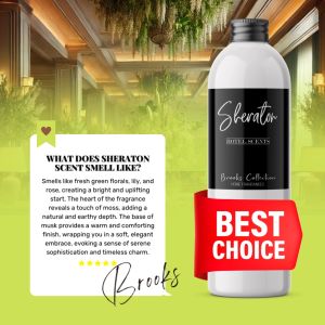Brooks Sheraton Hotel Scents Water Based Concentrated Water Soluble  Humidifier