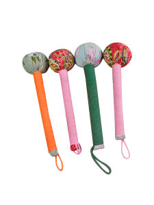 Yuanrenmeng เครื่องตีนวดถั่วฝักยาว เชือกเชือก นวดไหล่คอ นวดหลัง นวดถั่วฝักยาว นวดถั่วฝักยาว อุปกรณ์เสริมสุขภาพ