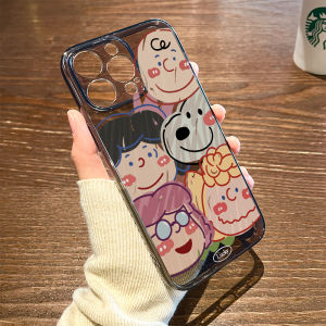 Transparent Silicone Phone Case for  17/16 15 New 14plus Advanced 13promax 12mini Couple Set 7 6 Men Women Soft Air XR