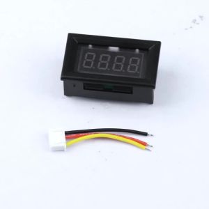 Digital Voltmeter High Precision 4-Digit LED Display Wide Range 0-3800V Dual-Range DC Voltage Meter for Industrial Applications