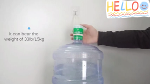 10pcs Strong Transparent Adhesive Hooks Waterproof Adhesive Clear Wall Hooks for Door Bathroom Kitchen