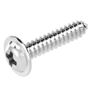 GUWANJI | Stainless Steel Cross Recessed Round Head Self-Tapping Screws with Washer