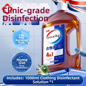 swekp | Antibacterial Disinfectant Detergent Underwear Pants Laundry Liquid 2-in-1