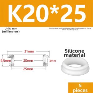 LANGSIMING | Quick Install Cable Protection Ring Rubber Snap-on Outlet Hole Protector