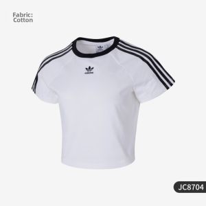 adidas | Three-Leaf Clover Womens Slim Fit Breathable Short Sleeve T-Shirt