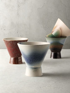 JOTO | Handcrafted Minimalist Artistic High Footed Bowl