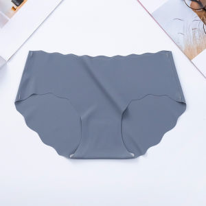 (CUCI GUDANG) HIPPOLAND Celana Dalam Wanita Tanpa Jahitan Sutra Es Pengangkat Bokong Seksi Pinggang Tengah Wanita 404-406