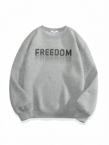 Warrior | Autumn Spring New Heavyweight American Style Fleece No-Hood Sweater
