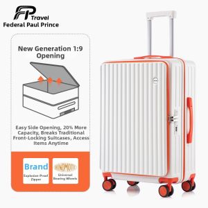 FP Travel | Side-Opening High-Capacity Lightweight Suitcase