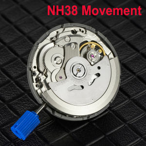 Japan Genuine NH38A Mechanical Movement Mod Automatic Watch Mechanism 24Jewels High Accuracy NH38 High Quality Replacement Parts