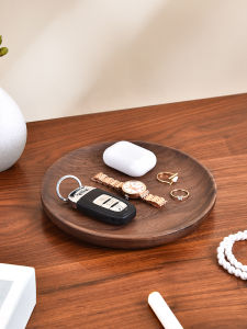 Luxurious Minimalist Creative Solid Wood Key Tray