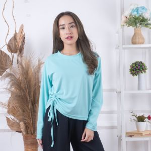 SABEELA - ADIVA BLOUSE ATASAN SERUT / TSHIRT LONGSLEEVE FASHION MUSLIM WANITA