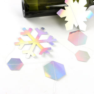 วันวาเลนไทน์คริสต์มาสสีรุ้ง4.8-13.5ซม. สำหรับงานเลี้ยงดอกไม้ประดับ DIY สร้างบรรยากาศเค้าโครงฉาก (4เมตร/แพ็ค)