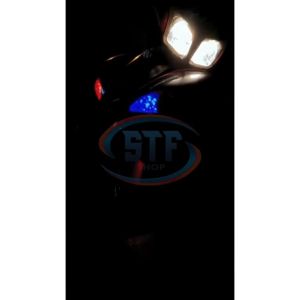 Rainbow LED T10 Remote Control Car LED Bulb 6 SMD 5050 W5w 501 Light Bulbs