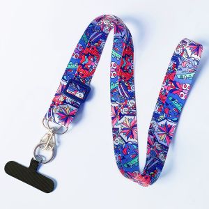 Dây Buộc Điện Thoại Di Động Rộng Boho-Chic Dành Cho Nữ Dây Đeo Messenger Có Hoa Văn Hình Học Thời Trang Với Vòng Cổ Thoải Mái