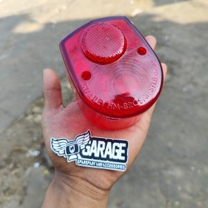 Cover stang stir bawah honda c70 cover kap stang bawah c 70 Merah