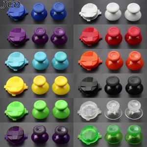 JCD 3D Analog Thumb Sticks Grip Joystick Cap ThumbSticks Cover For Xbox Series X S Controller D-Pad Button Cross Direction Keys