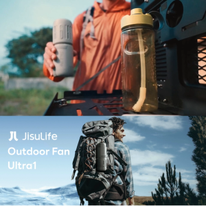 ประกันศูนย์ไทย JisuLife Outdoor Fan Ultra1 พัดลมเอ้าท์ดอร์ พัดลมแค้มป์ปิ้ง พัดมพกพา พัดลมมือถือ พัดลมไฟฉาย พัดลมเป่าผม เป่าเบาะ พัดลมอเนกประสงค์