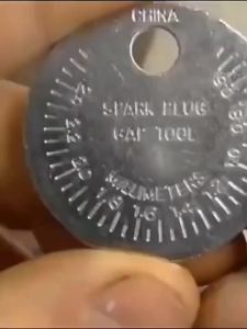 Dụng Cụ Đo Khoảng Cách Bugi Loại Đồng Xu 06-24mm Dụng Cụ Đo Kim Loại Cho Ô Tô Xe Máy Cỡ Nòng Hai Mặt