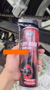 Tặng kèm quà - Chai xịt bảo dưỡng sên - bôi trơn thương hiệu K2 - K2 Chain Lube _ K2 Offroad - 250mL