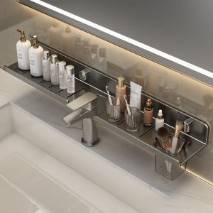 Suction Wall Shelf No-Drilling Organizer