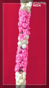 Kondai Malai | Jasmine Scrunchie | Jasmine Hair Bun | Hair Gajra | Mallipoo Malai - Tie Up (1 pc)