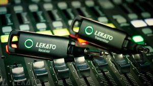 LEKATO WS-70 Wireless Guitar Transmitter and Receiver 70 Channels Rechargeable Wireless Guitar System