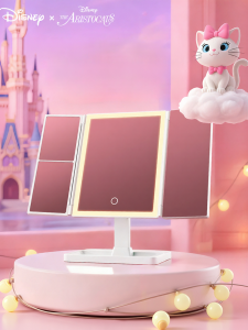 HONGMEITIANYI | LED Lighted Folding Vanity Mirror