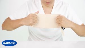 Băng quấn cổ chân đàn hồi Dr.Med DR-A135 tổn thương mắt cá viêm gân lỏng khớp chấn thương - 1 Size