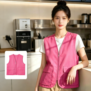 FAYILANG | Customized Logo Printing Work Vest with Large Pockets