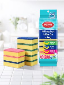 Maryya | Magic Kitchen Cleaning Sponge Blocks Wood Pulp
