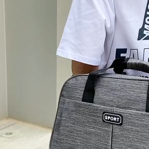 Túi trống du lịch chất liệu vải dù cao cấp tui hành lý xách tay văn phòng công tác gọn nhẹ thanh lịch