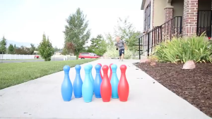 Japan Nagasaki 10pcs Pins Kids Bowling Set Toddler Toys for Gifts Learning Activities Game Ball leisure indoor sports