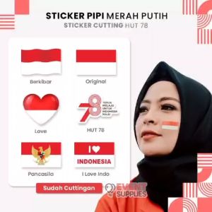 STICKER PIPI MERAH PUTIH BUAT AGUSTUS