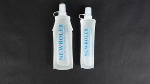 NEWBOLER | NEWBOLER 250ML 500ML Water Bottle TPU Folding Soft Bottle Outdoor Sport Water Bag Collapsible Water Bottle Running Camping