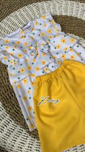 Setelan Anak Usia 1-6 Tahun /   HANABI SET KIDS  / Baju Anak Perempuan / Baju Anak