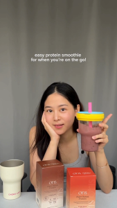 (ซื้อ 4 แถม 5) Oris Plant Based Protein โปรตีนสูงจากพืชหลายชนิด 40 ซอง รสช็อคโกแลต & รสชาไทย