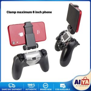 For PS4 Pro for PS4 Slim Controller Cellphone Clamp Mobile Phone Clamp Smart Clip Holder Handle Bracket
