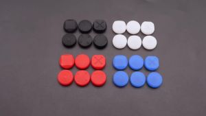 6 In 1 Silicone Anti-slip Thumbstick Grip Cap Joystick Analog Protectoive Cover For Psvita PS Vita PSV 1000/2000 Slim