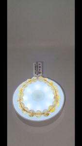 (SG Seller Ready Stocks) High Grade Natural Yellow Pagoda Quartz Bracelet 10mm+ 高级货天然黄塔晶(蜂蜜奶盖)水晶手链 10+毫米