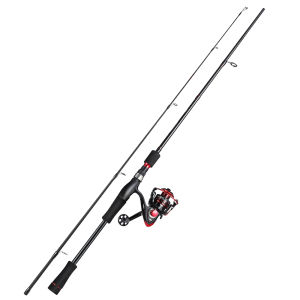 Set Joran Pancing dan Pemutar Senar Joran Pancing 1.8M 2 Bagian dengan Penggulung Senar Pancing 13BB untuk Pria dan Wanita