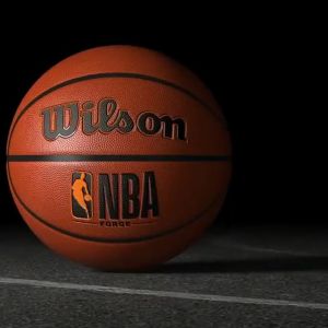 WILSON Basketball FIBA Approved Size 7 with 12 Panels and PU Material (Brown)
