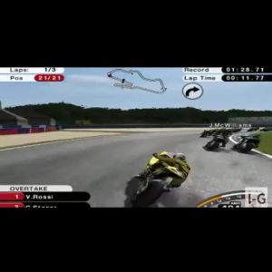 PS2 DVD Game MotoGP 07