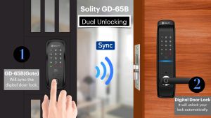 Solity GD65 Digital Gate Lock [Local Seller] [In-House Installer] [Digital Lock Specialist]