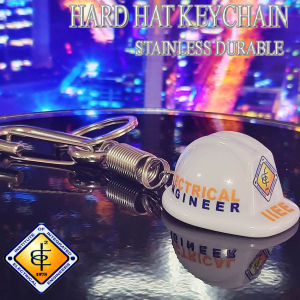 IIEE Hard Hat Keychain Electrical Engineer Inhinyero Key Holder / Lanyard Souvenir LIMITED EDITION
