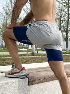 ORGN | Summer Quick-Dry Shorts With Liner 4-Way Stretch For Sports Training